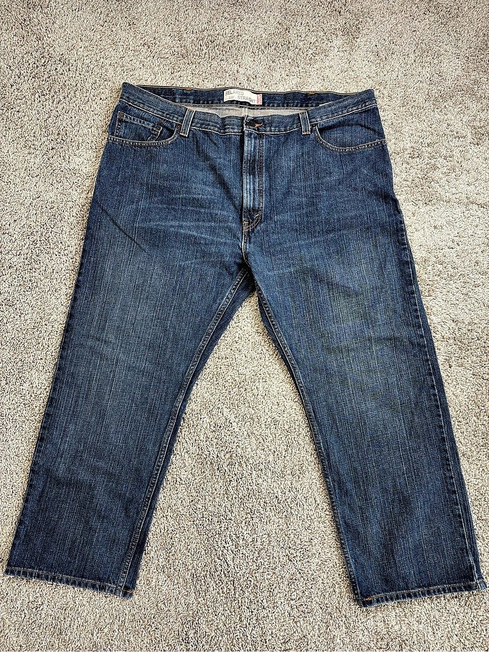 Levi's 559 Relaxed Straight Jeans Men's Jeans Blue Waist 44 Length 30